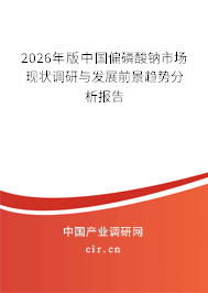 2026年版中國(guó)偏磷酸鈉市場(chǎng)現(xiàn)狀調(diào)研與發(fā)展前景趨勢(shì)分析報(bào)告