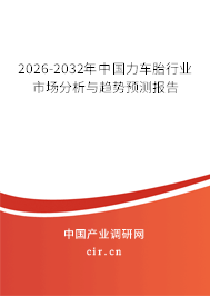 2026-2032年中國(guó)力車胎行業(yè)市場(chǎng)分析與趨勢(shì)預(yù)測(cè)報(bào)告