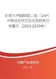 全球與中國磷酸二銨（DAP）市場調(diào)查研究及前景趨勢分析報告（2024-2030年）